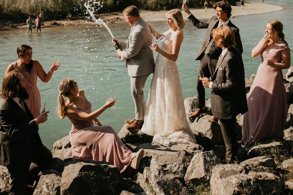 Intimate Banff Wedding