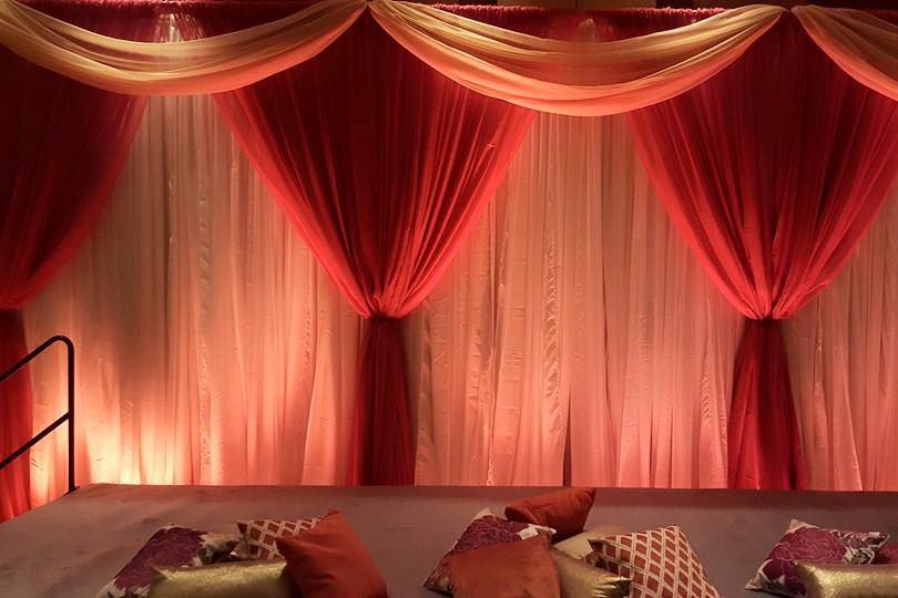 Sangeet backdrop