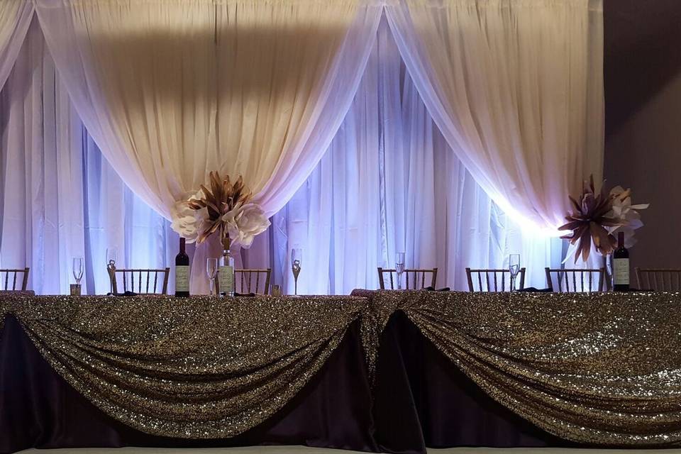 Sangeet backdrop