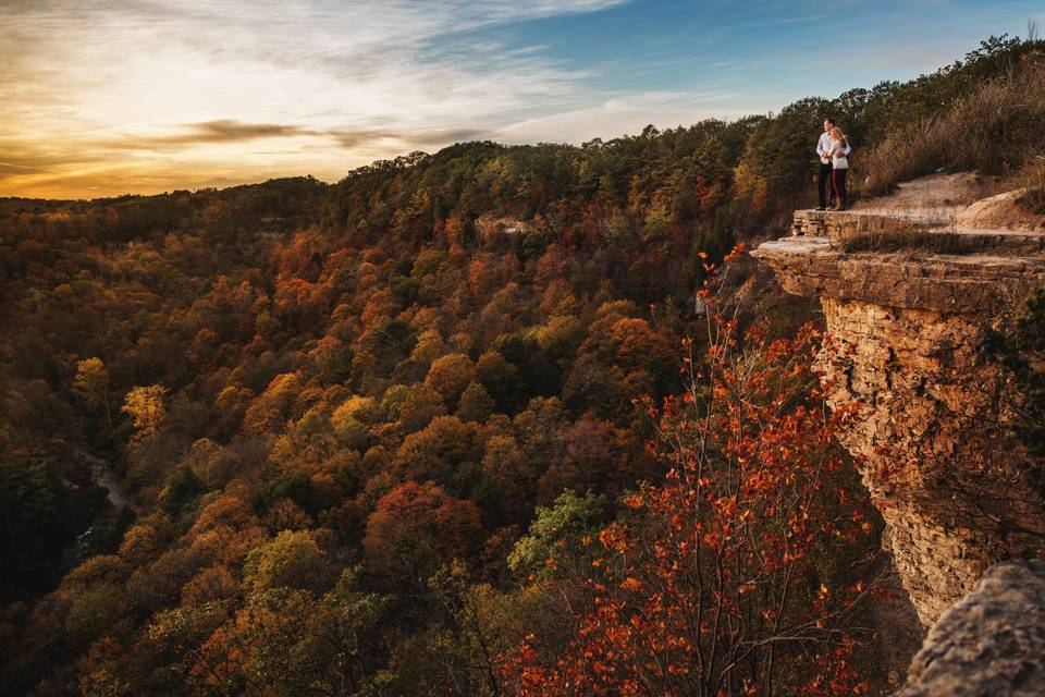 Dundas Peak engagement