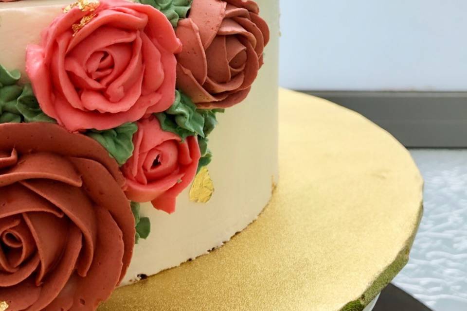 Edible Gold & Roses