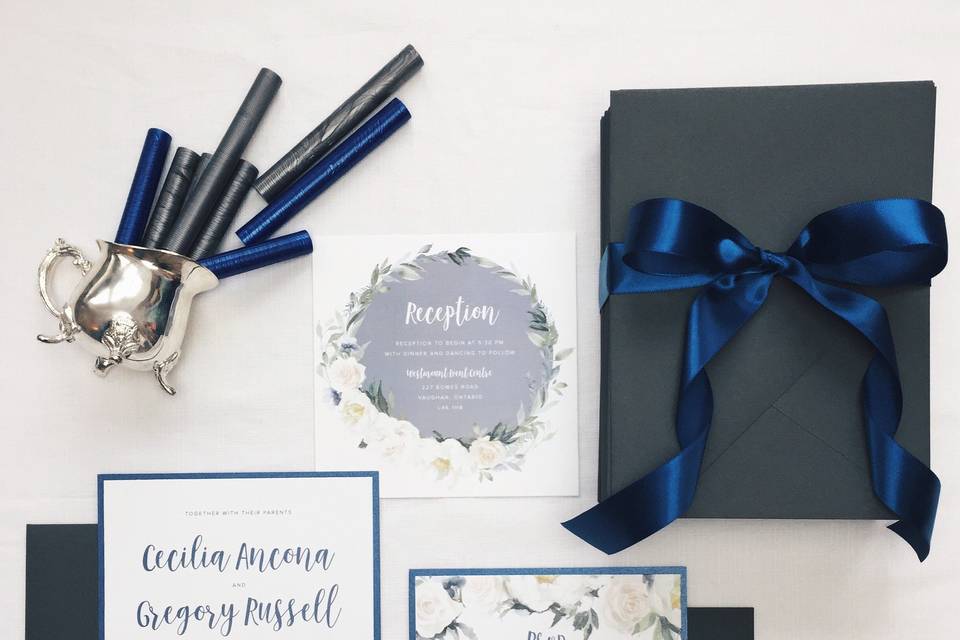 Floral Invitation Suite