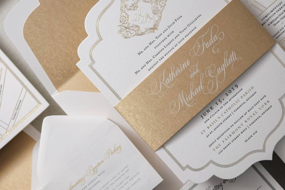 Shaped Invitation