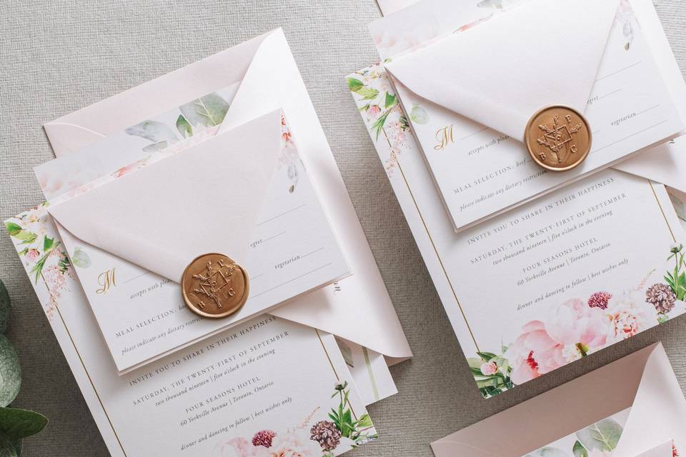 Thermal Foil Invitations