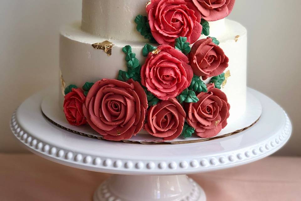 Edible Gold & Roses