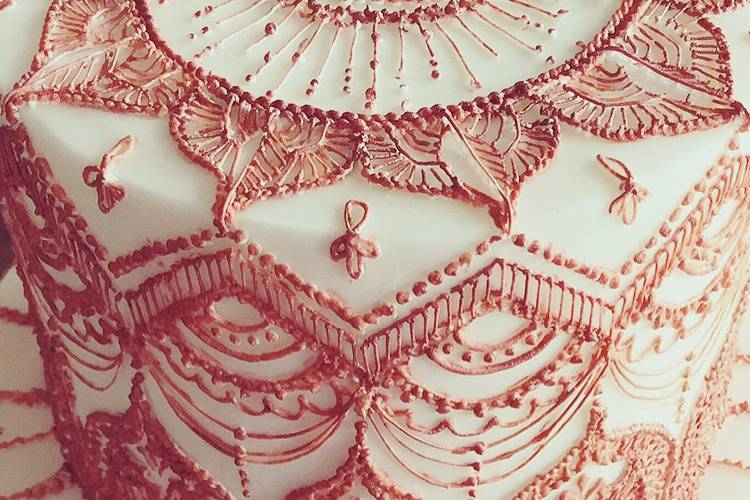 Toronto wedding cake henna