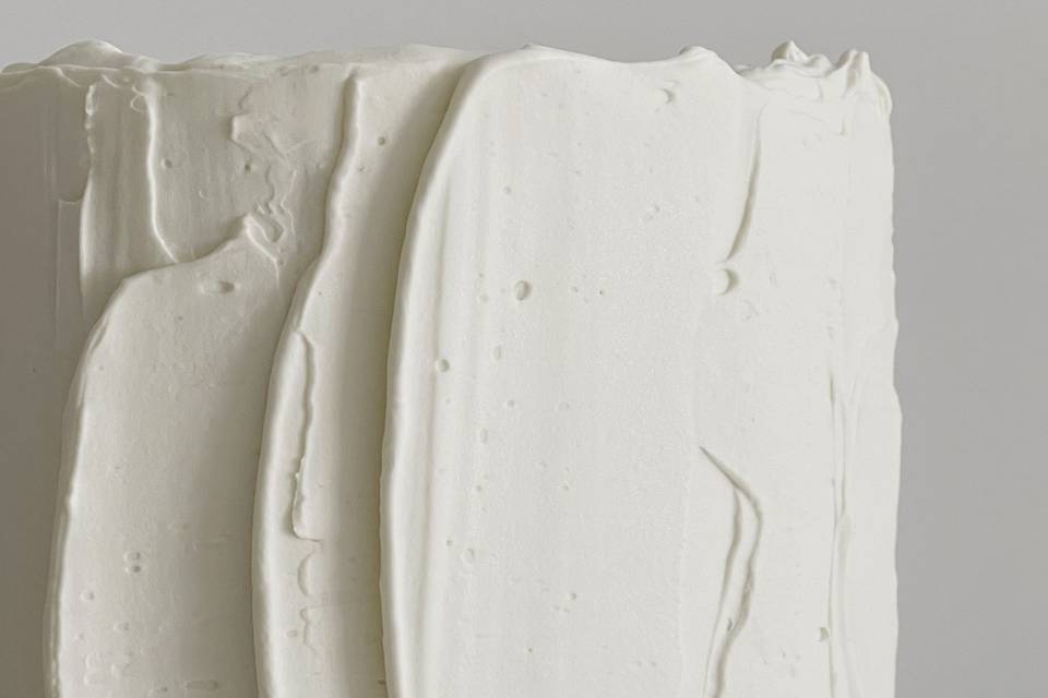 Modern buttercream texture