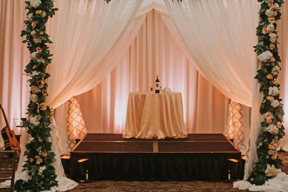 Beautiful chuppah