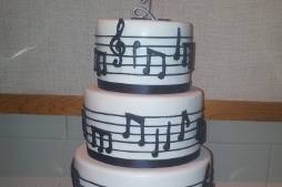 Musical Wedding Cake