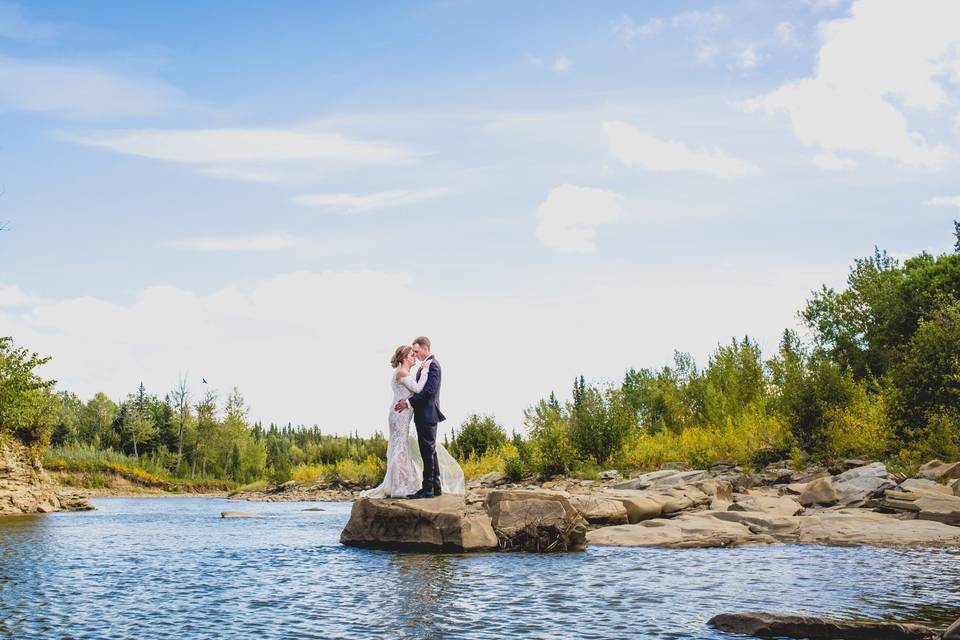 Scenic River Wedding