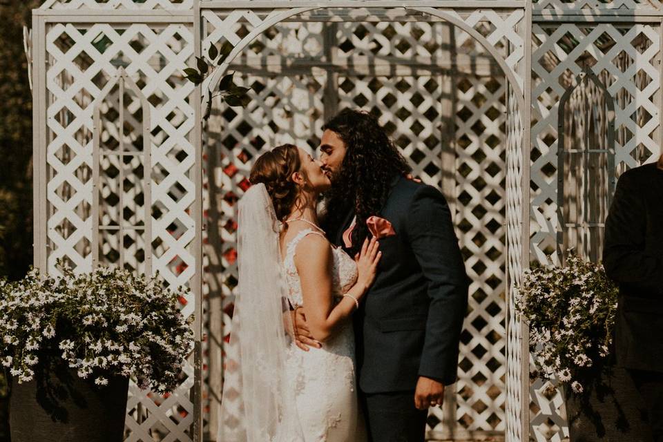 Ceremony at the Berry Barn