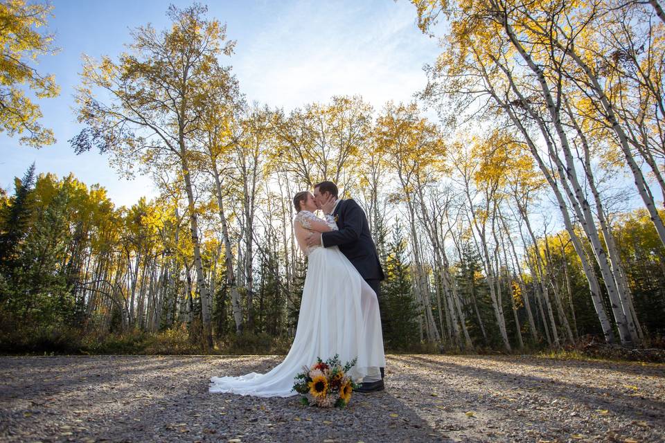 Jasper Wedding Photos Fall