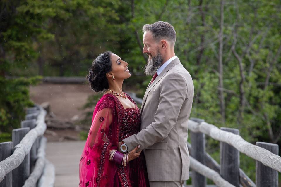 Jasper Elopement in the Rain