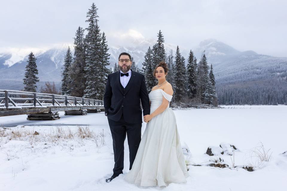 Pyramid Lake Jasper Elopement