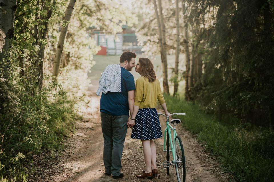 Bikes and Beers Engagement