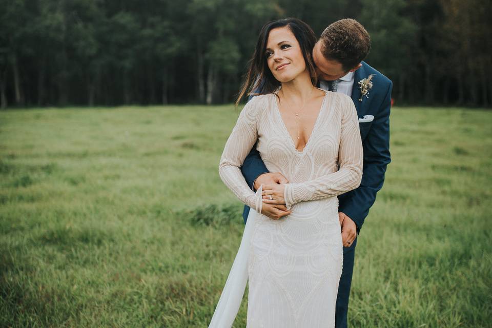 Snow day wedding