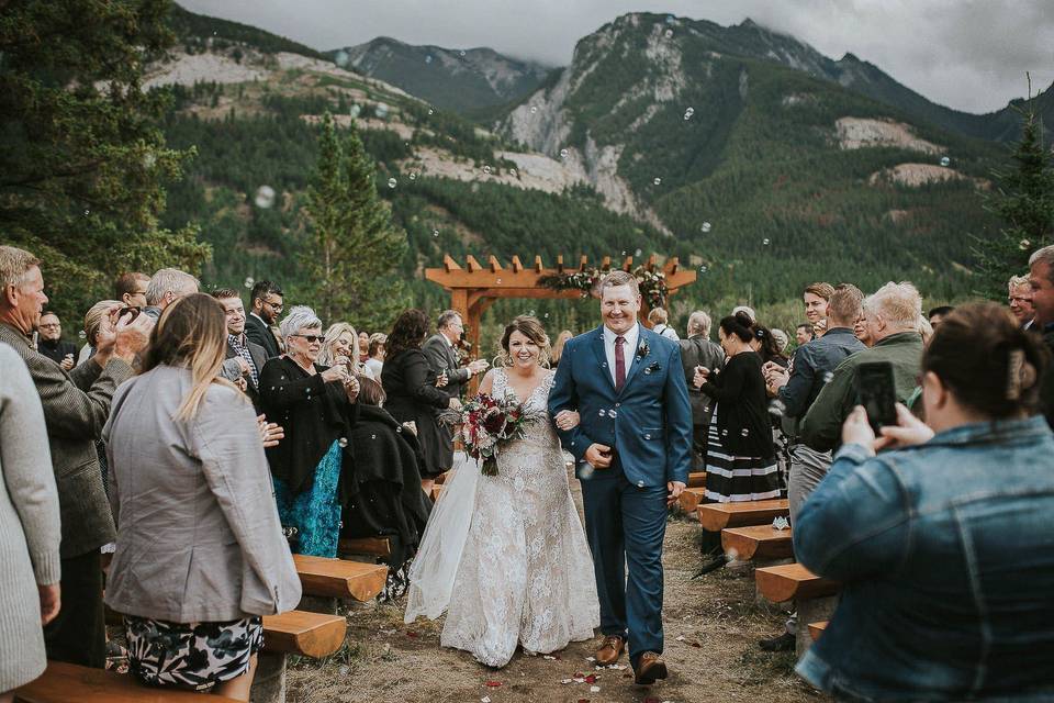 Jasper wedding ceremony