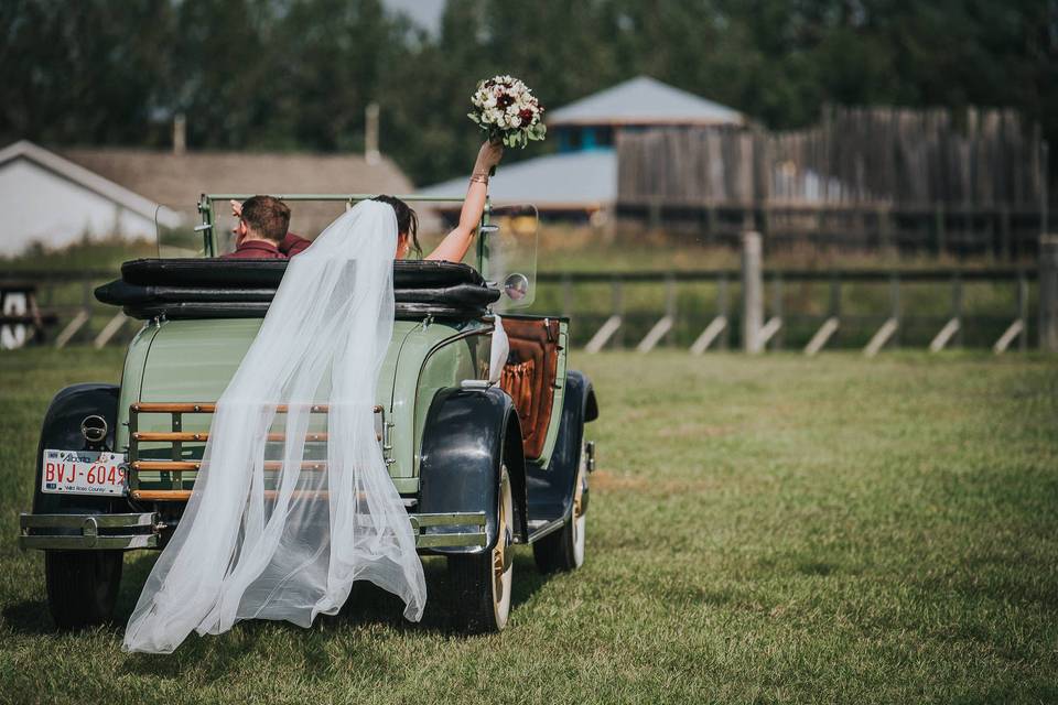 Jasper wedding ceremony