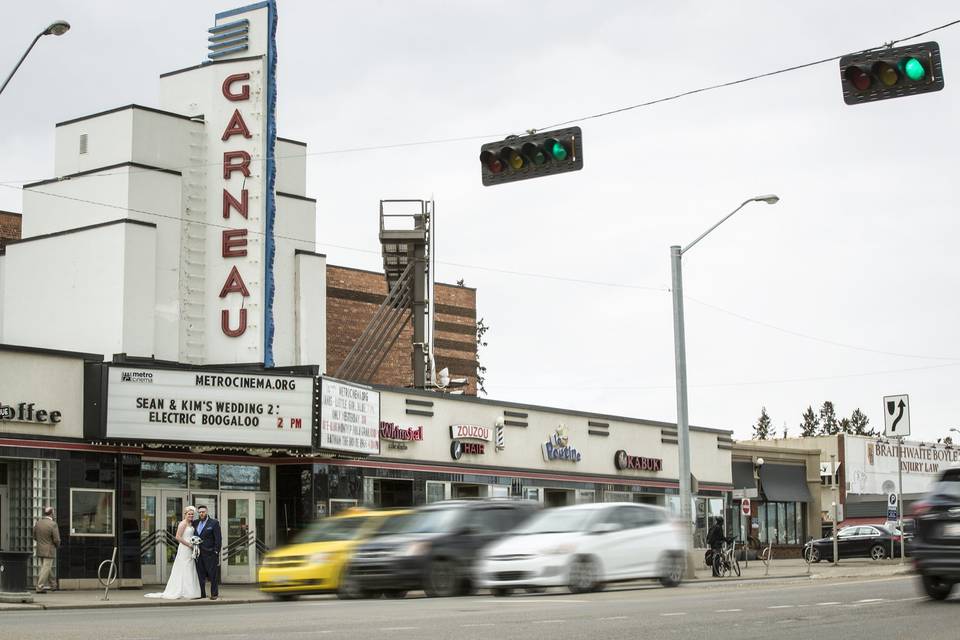 Garneau Theater Wedding