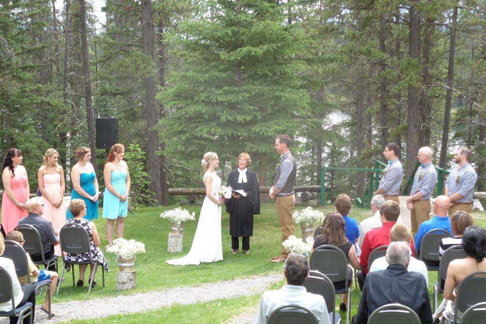 Jasper Park Lodge Ceremony