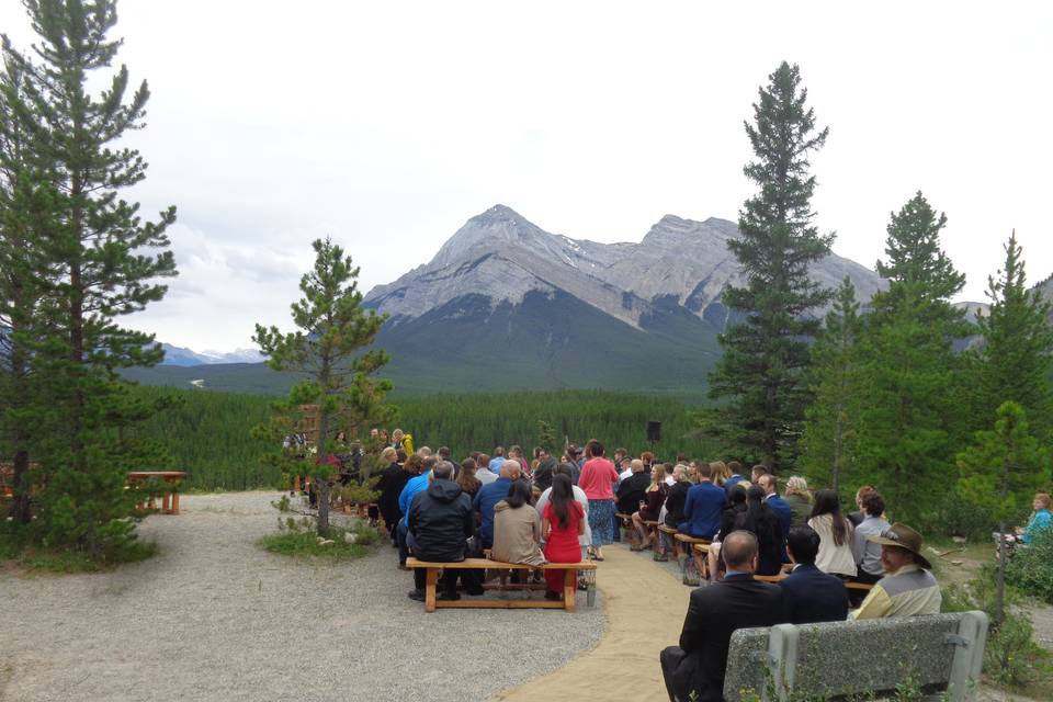 David thompson resort ceremony