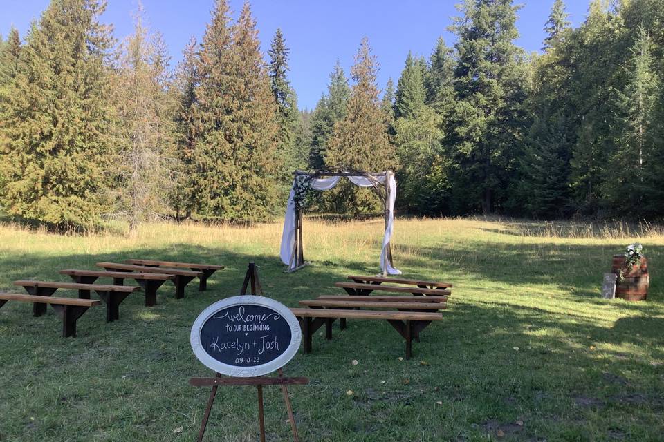 Ceremony site