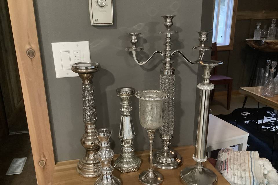 Silver decor