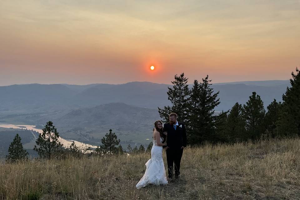 Sunset at the lookout