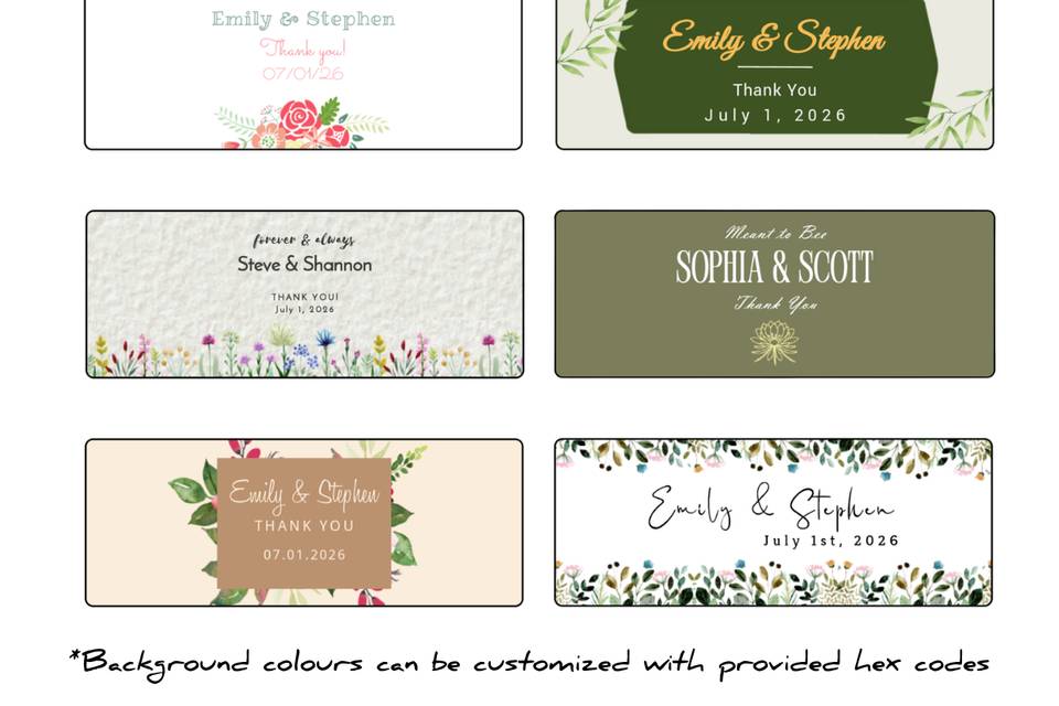 Honey Favour Labels (2)