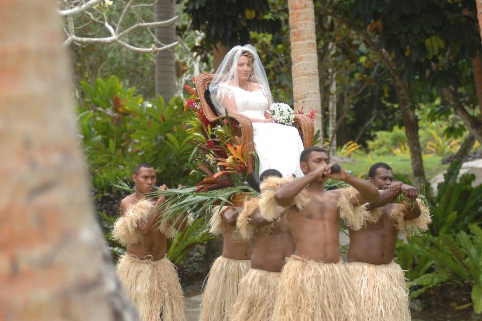 Traditional Fijian Wedding