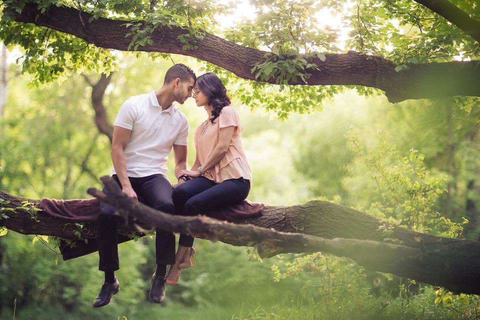 Summer Edmonton Engagement