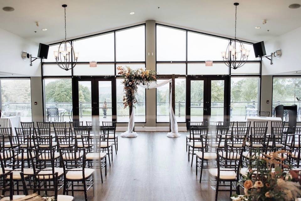 Indoor Ceremony Setup