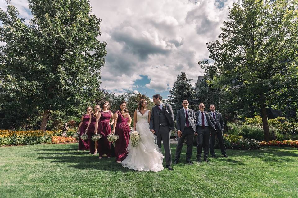 Bridal Party Outdoor