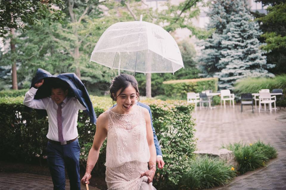 Rainy Wedding