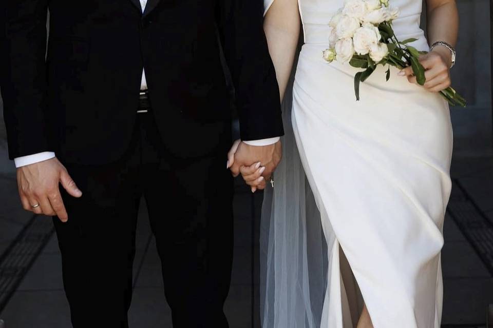 Bold eye wedding makeup