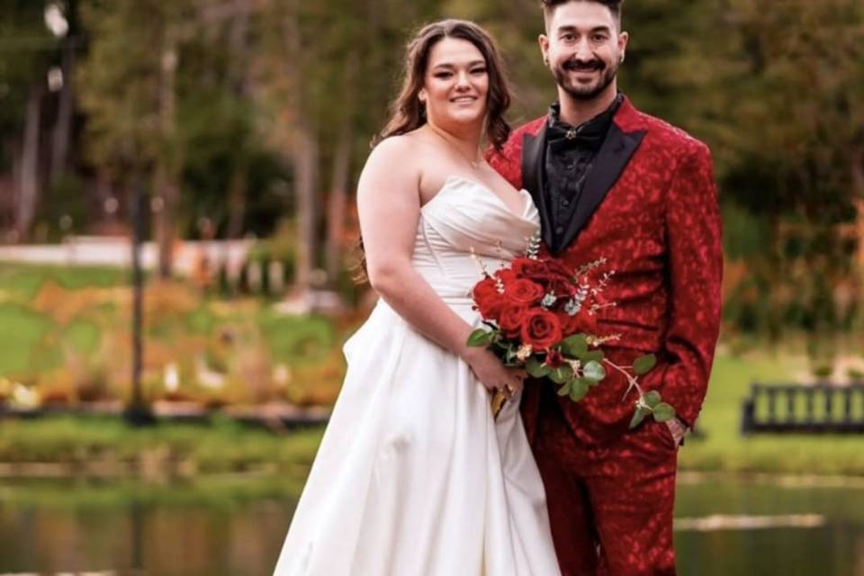 Smoky eye bridal look