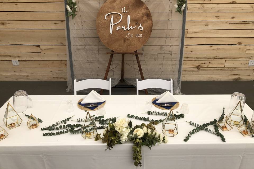 Head Table