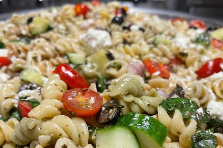 Greek pasta salad