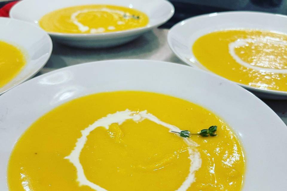 Butternut squash soup