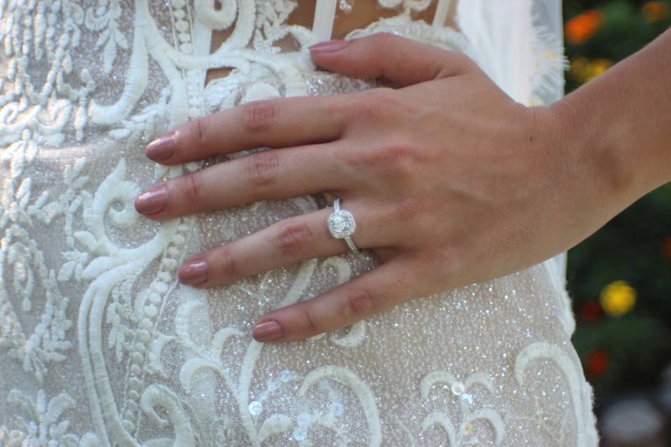 Wedding Halo Ring