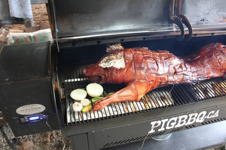 Smoked Hog!