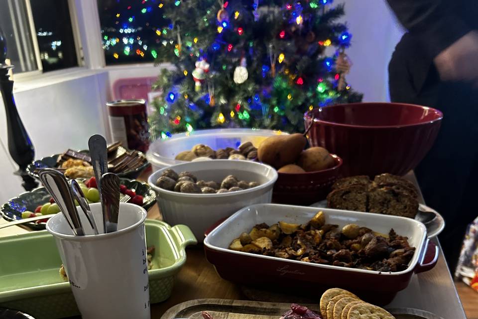 Christmas charcuterie