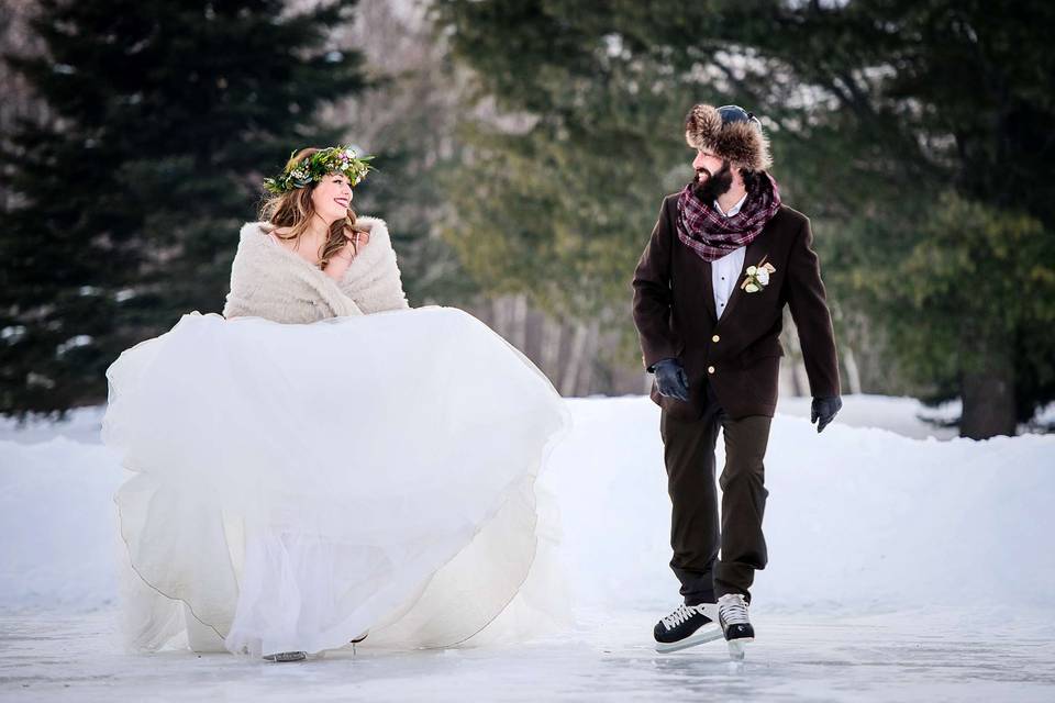 Ice skating to marriage