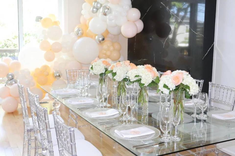 Bridal Shower Table