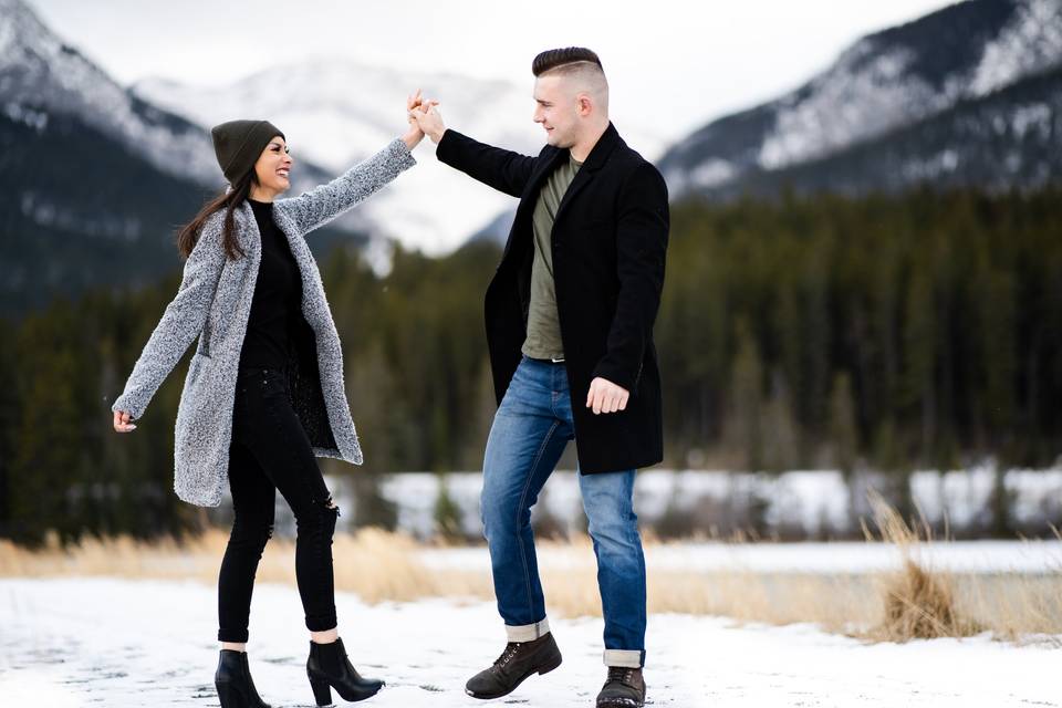 Engagement session - Canmore