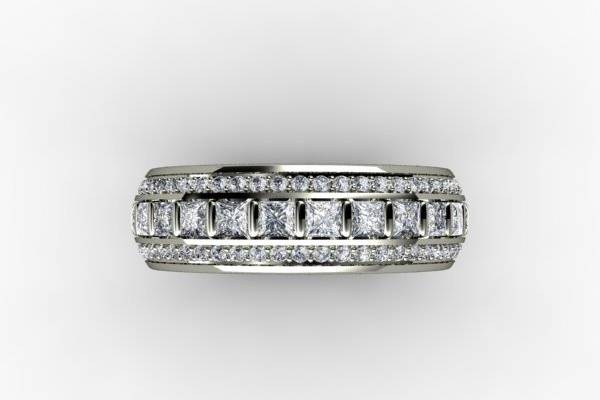 princess and round diamond band.jpg