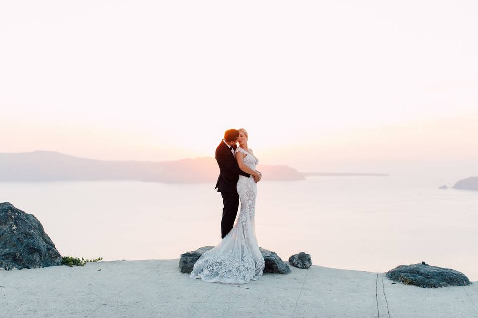 Destination wedding in Greece