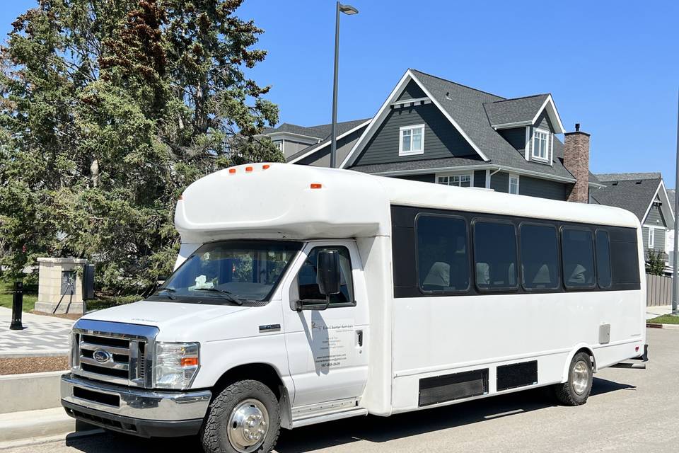 24 passenger bus - exterior