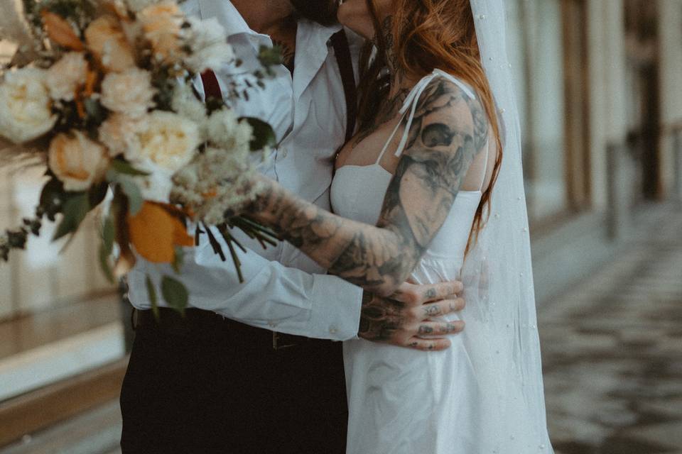 Downtown Calgary elopement