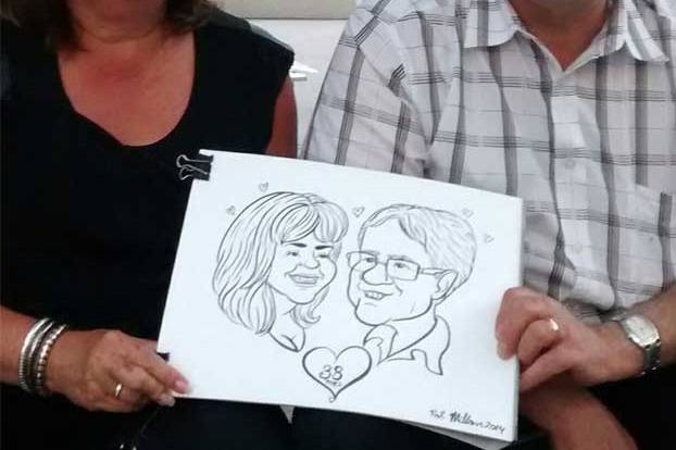 Calgary caricature artist